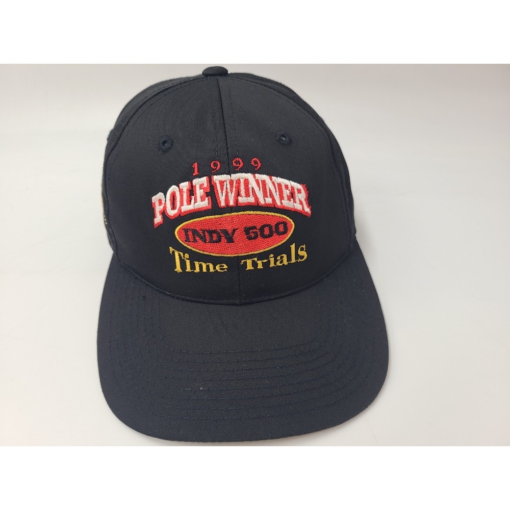 Vintage Arie Luyendyk 1999 Indy 500 Time Trials Pole Winner Snapback Hat Cap 90s